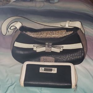 Guess purse and wallet set